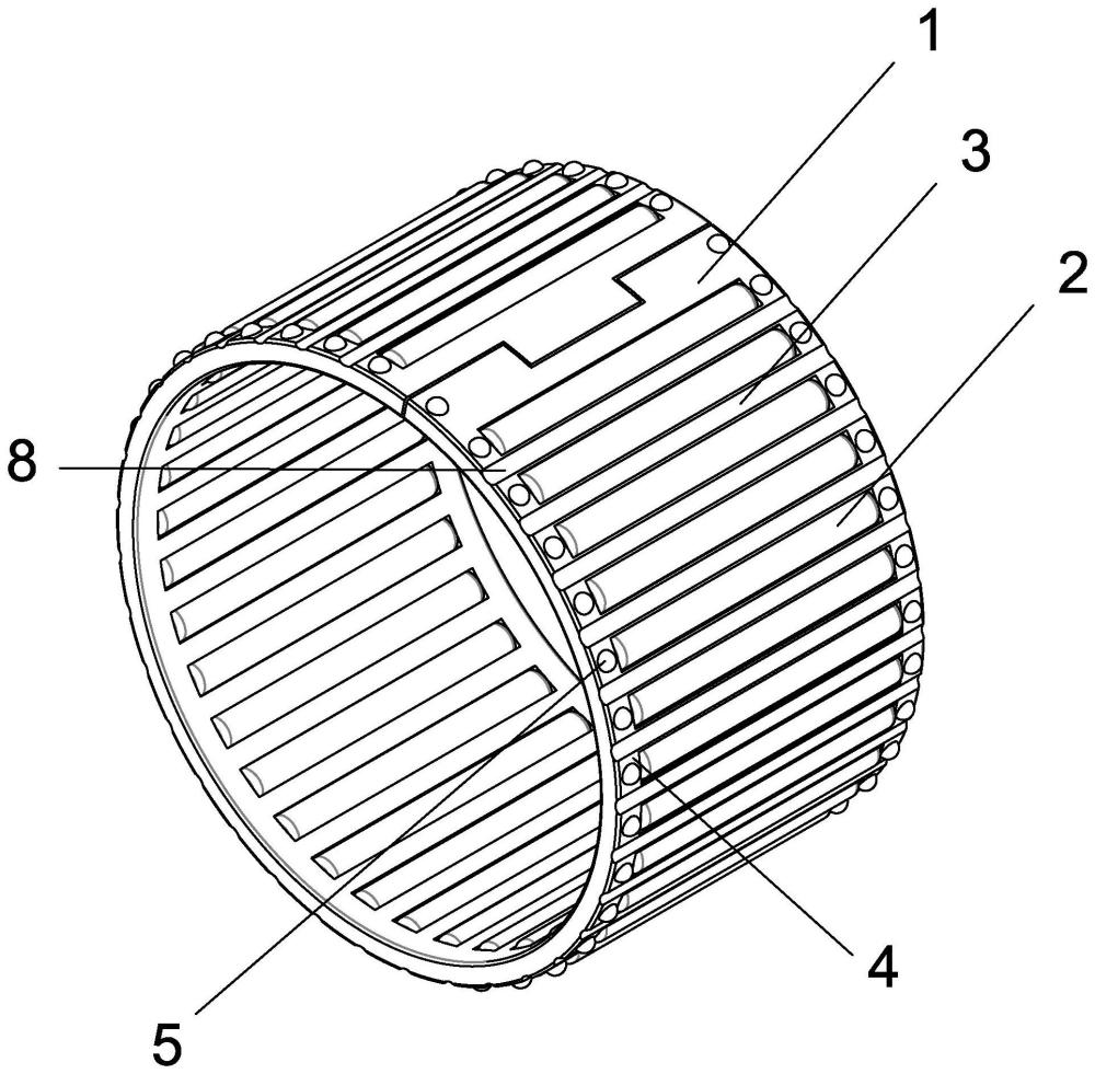 滾針保持架結(jié)構(gòu)的制作方法