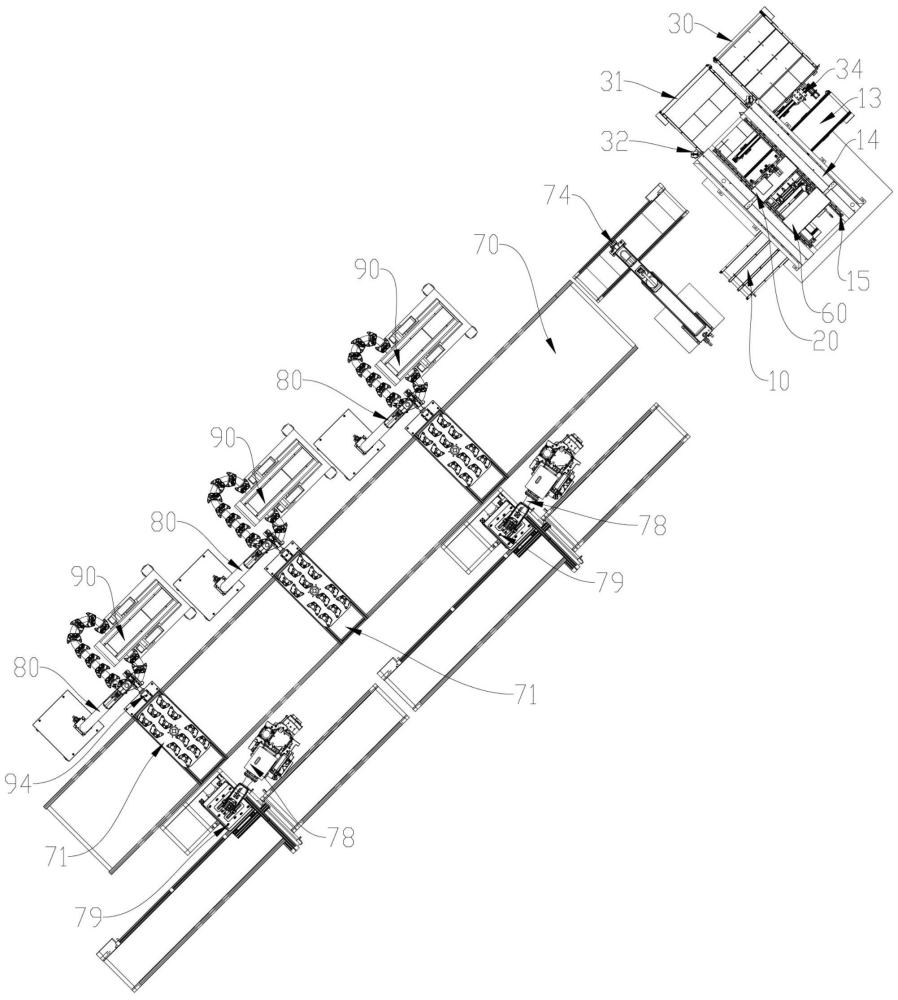 一種高效率自動套袋設備及全自動生產線的制作方法