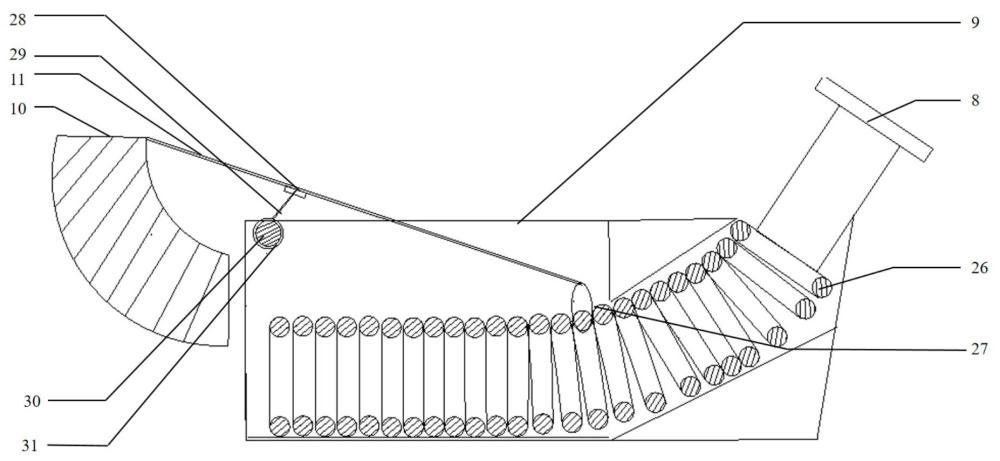 一種適用于無(wú)人機(jī)搬運(yùn)式光伏板清洗機(jī)器人壓力傳感停機(jī)對(duì)接平臺(tái)及對(duì)接方法與流程