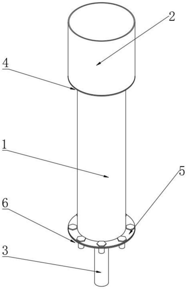 一種化學(xué)分析用組合式層析柱的制作方法