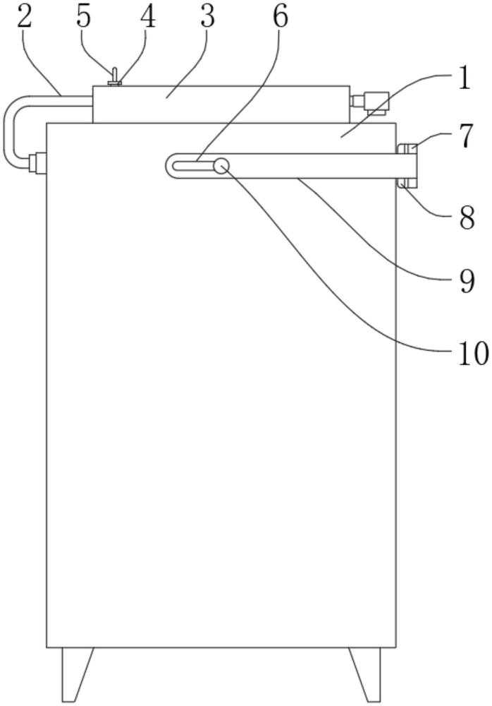 一種具有防護(hù)裝置的大數(shù)據(jù)主機(jī)的制作方法