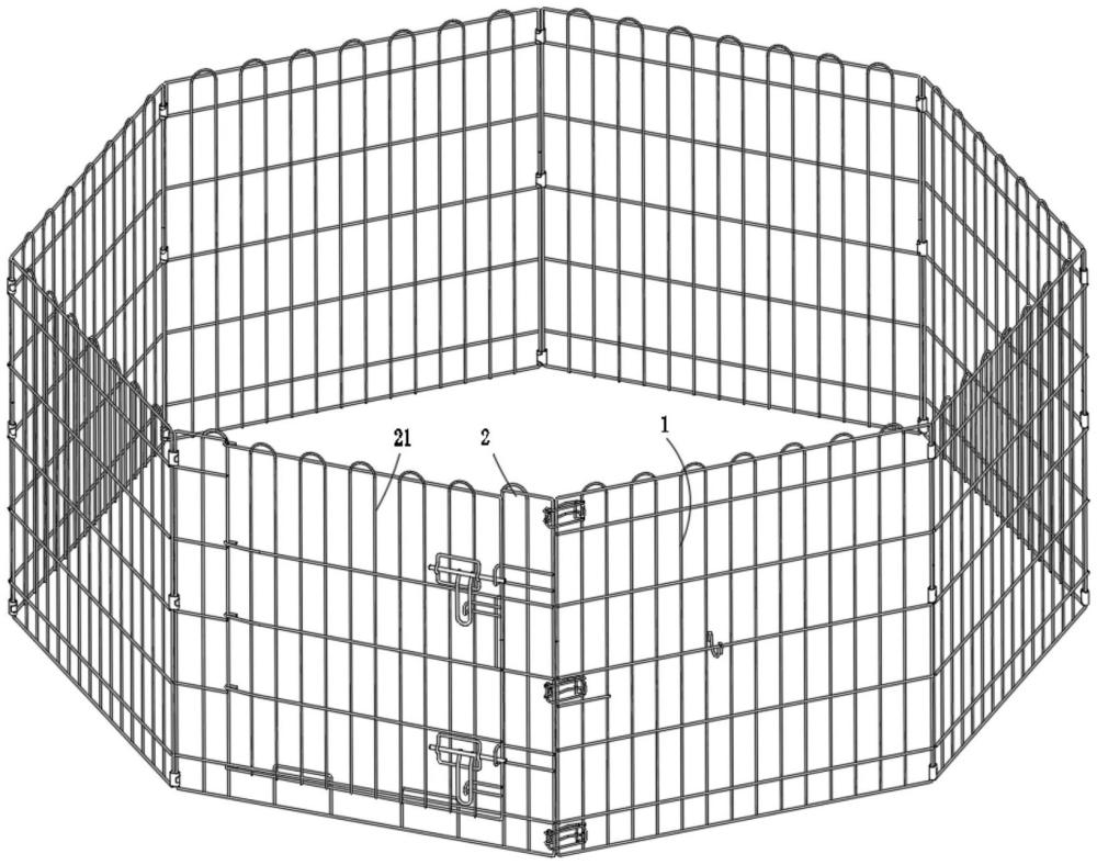一種寵物圍欄的制作方法