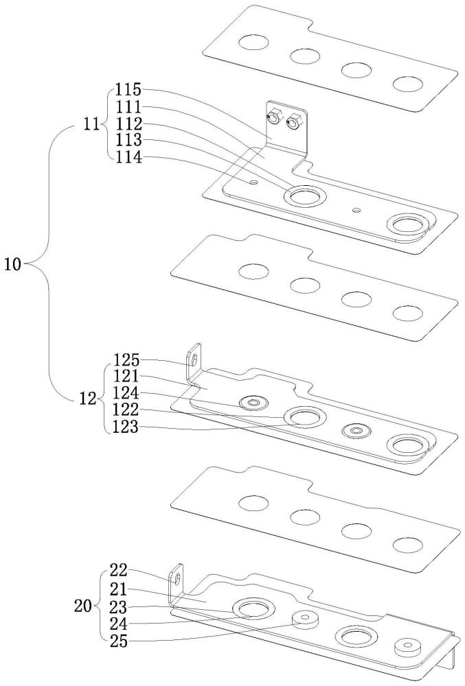 一種地鐵機(jī)車(chē)充電機(jī)模塊用復(fù)合母排的制作方法