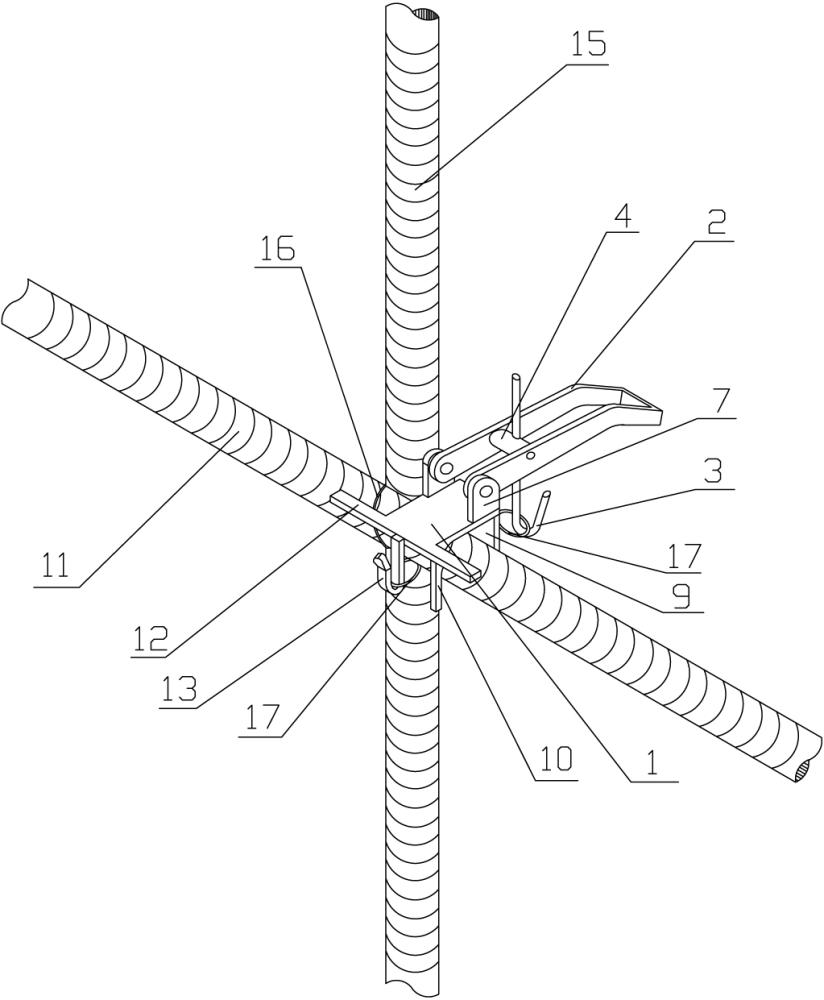 鋼筋綁扎緊固器的制作方法