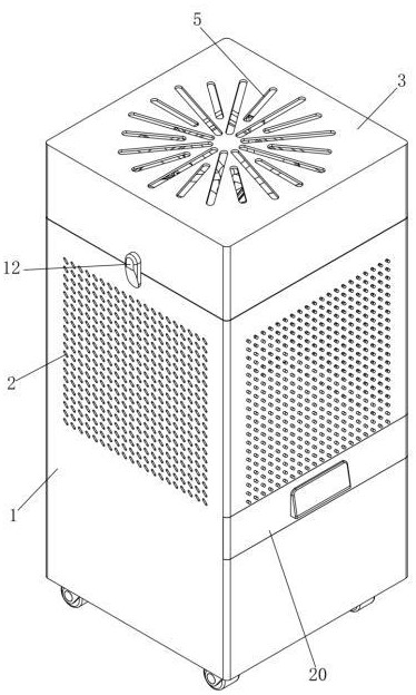 一種建筑施工除塵裝置的制作方法