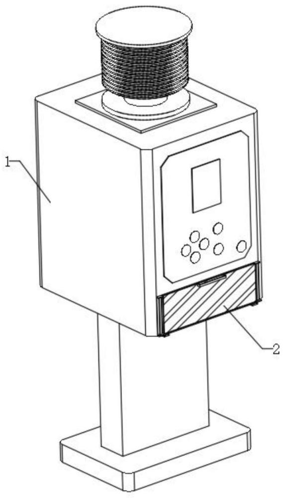 廢氣采樣器防塵結(jié)構(gòu)的制作方法