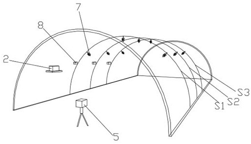 一種基于機(jī)器視覺(jué)的隧道施工變形監(jiān)測(cè)系統(tǒng)及其監(jiān)測(cè)方法與流程