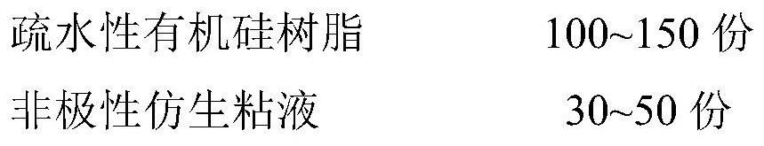 一種拓撲結構的污損釋放型仿生海洋防污涂料