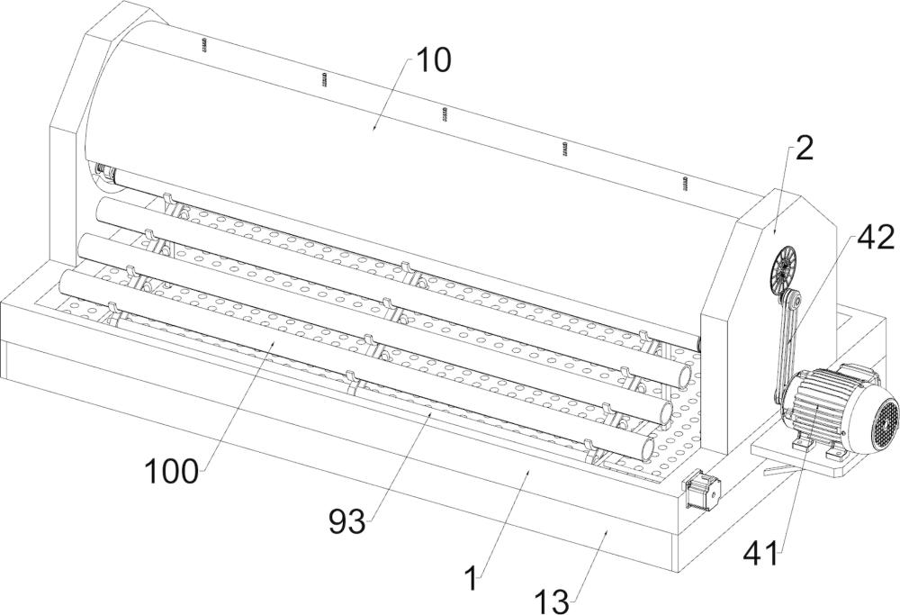 一種建筑工程用鋼材除銹裝置的制作方法