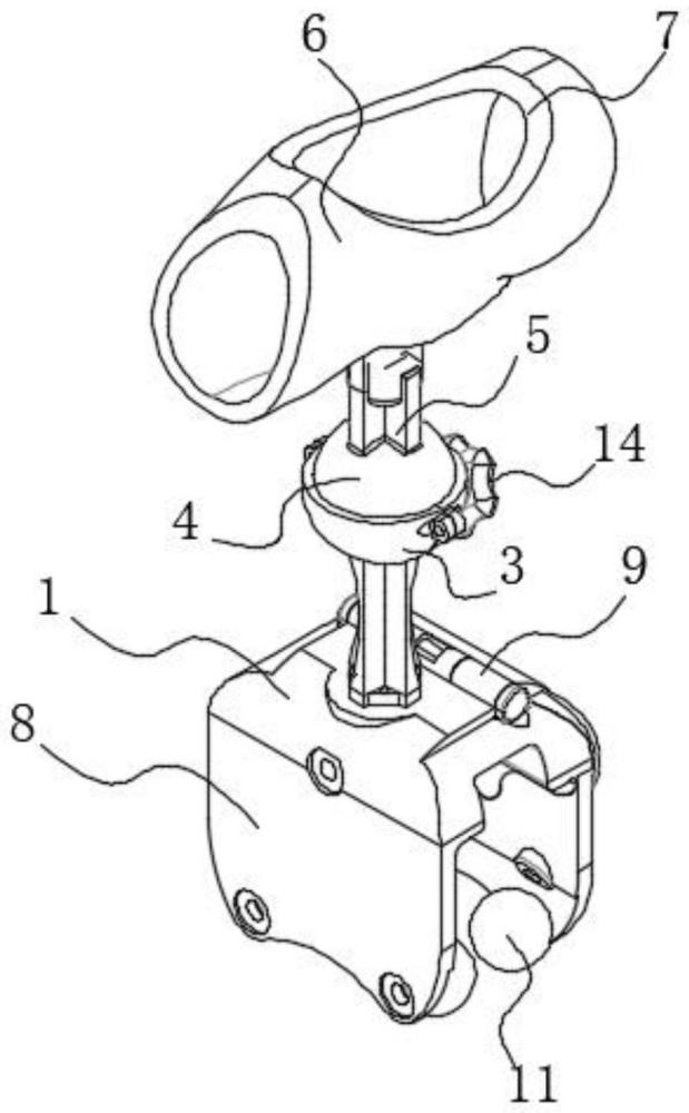 一種氣管插管固定器