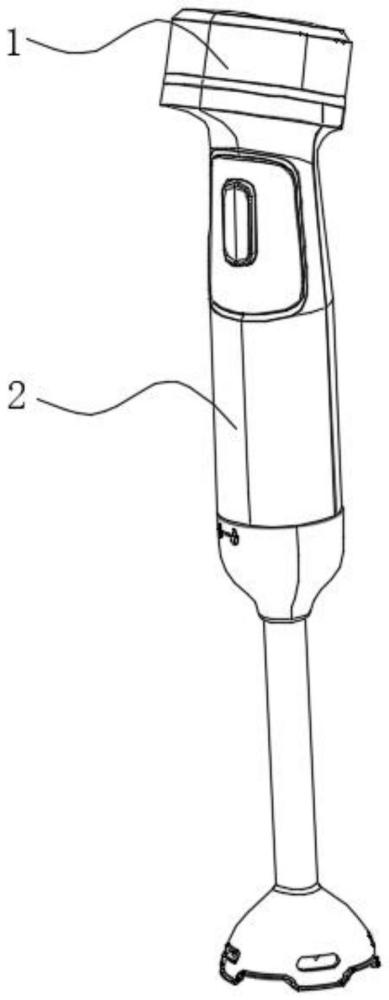一種手持式攪拌器的可拆卸充電結構的制作方法