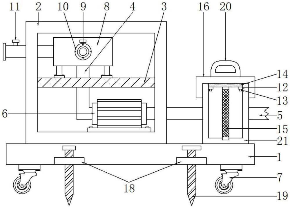 一種農(nóng)田水利灌溉泵站抽水機(jī)構(gòu)的制作方法