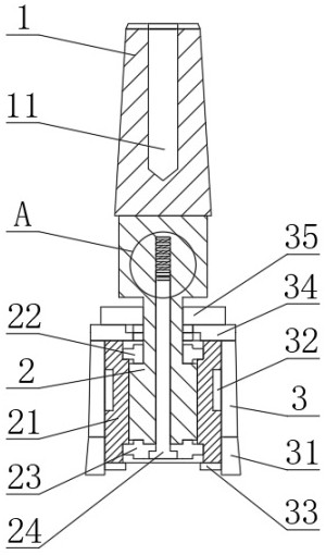 一種CVT主從盤內(nèi)溝槽插齒可換刀具的制作方法