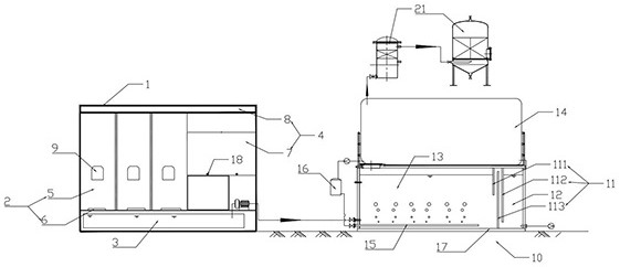 一種處理廢料移動廁所的制作方法