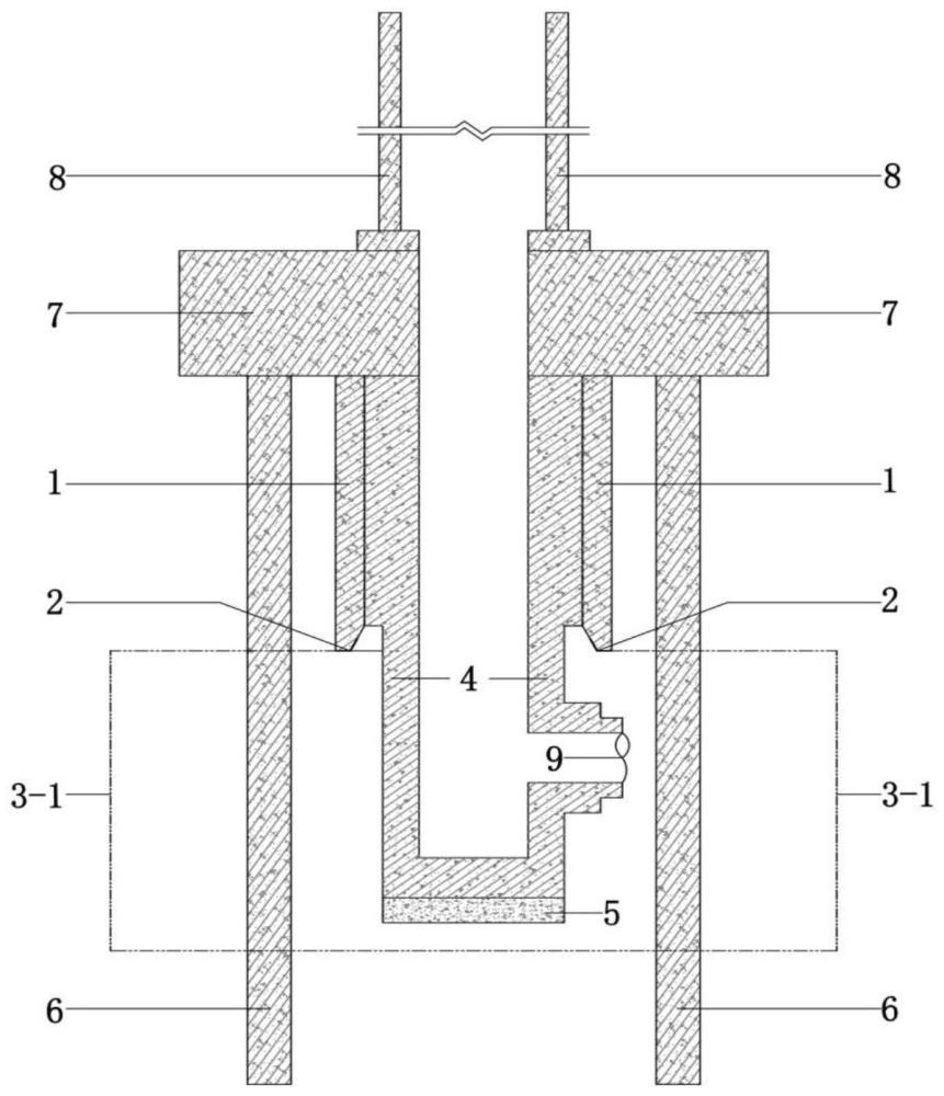 一種在用尾礦庫(kù)中重新構(gòu)建排洪系統(tǒng)的組合結(jié)構(gòu)的制作方法