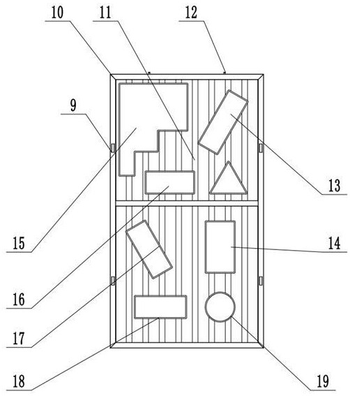 一種室內(nèi)訓(xùn)練環(huán)境快速構(gòu)建的戰(zhàn)術(shù)街區(qū)戰(zhàn)術(shù)射擊墻板的制作方法