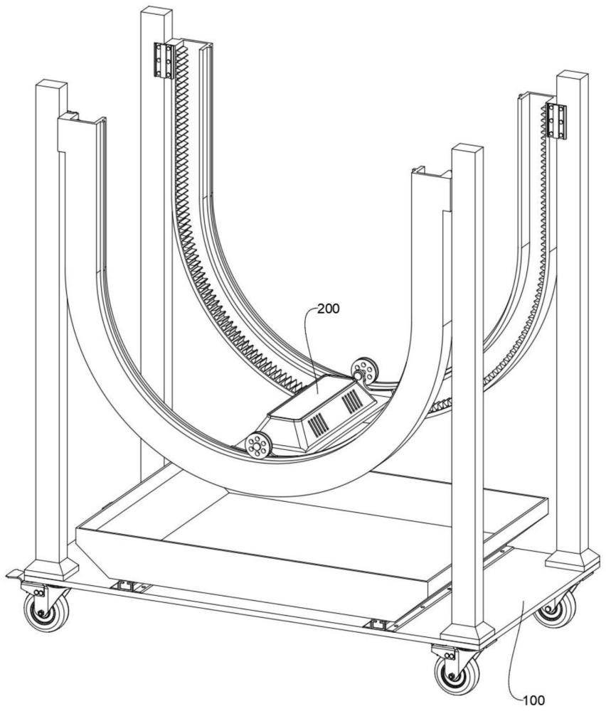 用于汽車噴涂件的激光檢測機(jī)構(gòu)的制作方法