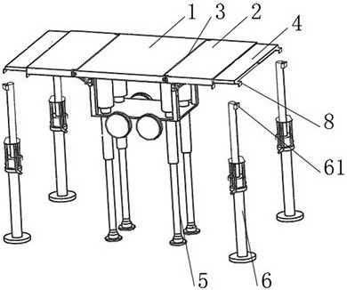 一種房建施工可拆卸式定型防護(hù)作業(yè)棚的制作方法