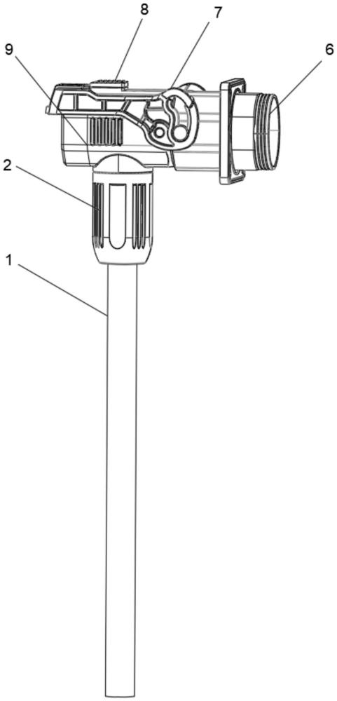 一種液冷充電連接器插頭以及液冷充電連接器插座的制作方法