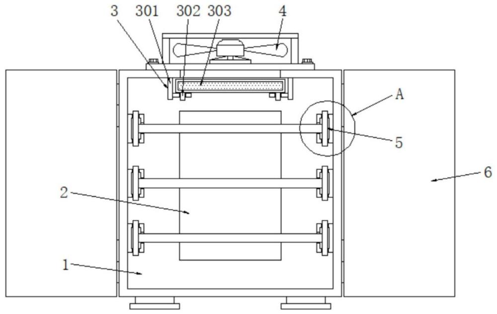 PCB線(xiàn)路板熱風(fēng)循環(huán)干燥裝置的制作方法