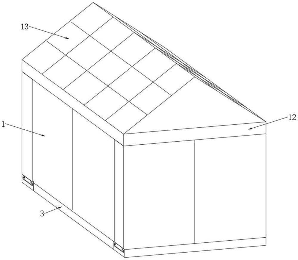 一體化裝配式光伏建筑的制作方法