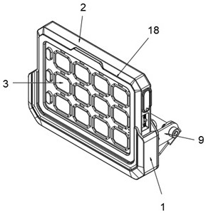 一種集成了磁吸觸電式充電固定底座的無線開關(guān)面板的制作方法