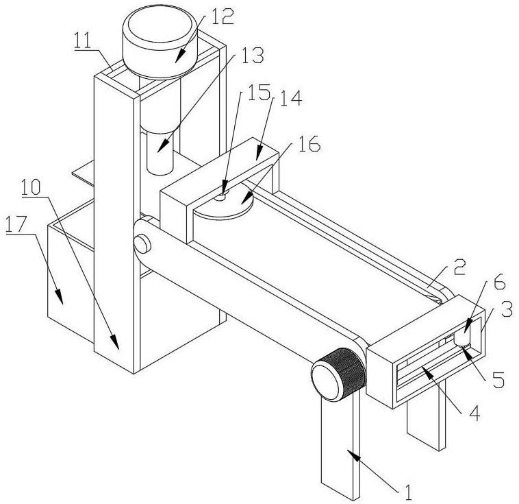 一種建筑隔音材料用加工裝置的制作方法