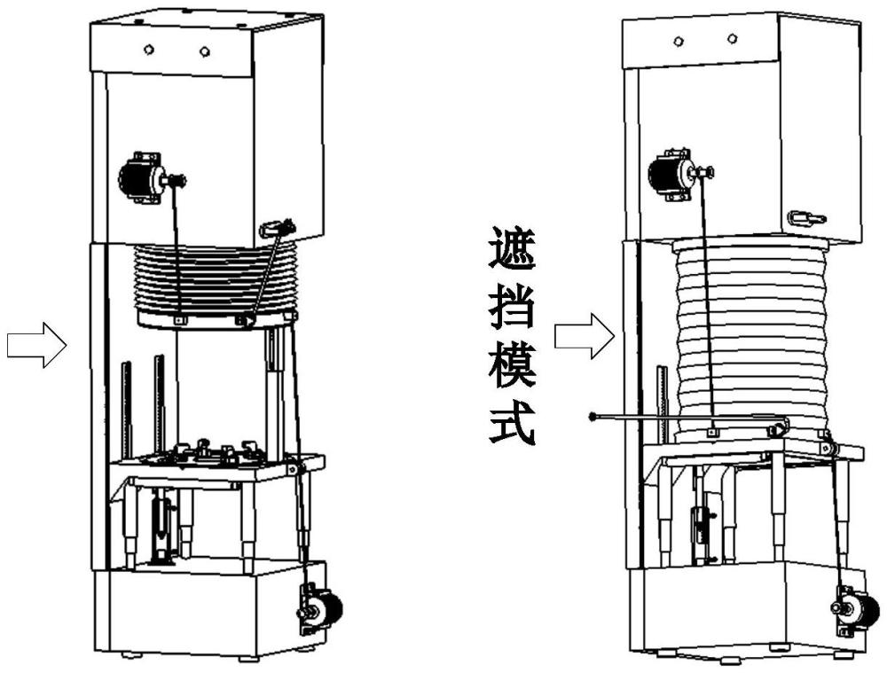 用于光學(xué)測(cè)量的雙狀態(tài)抗擾動(dòng)一體式夾持裝置