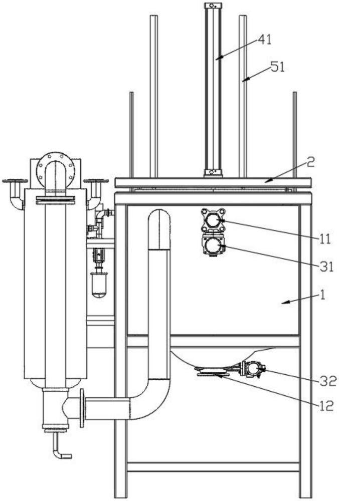 擠壓式湯汁真空冷卻機(jī)的制作方法