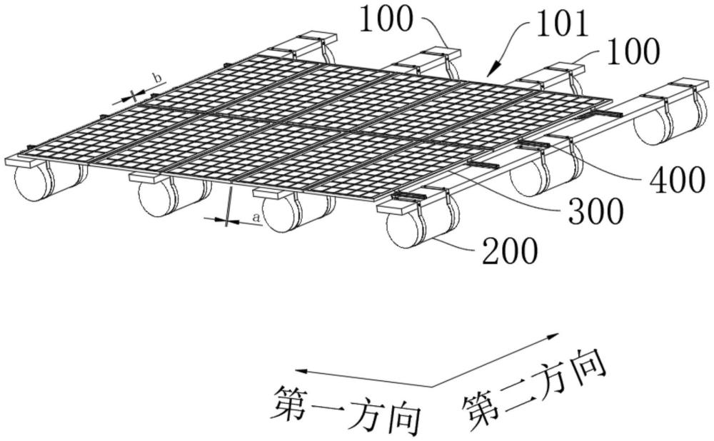 浮筏式光伏漂浮系統(tǒng)的制作方法