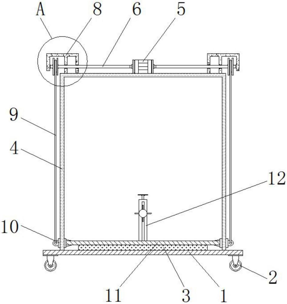 一種船舶機電維修抬升裝置的制作方法