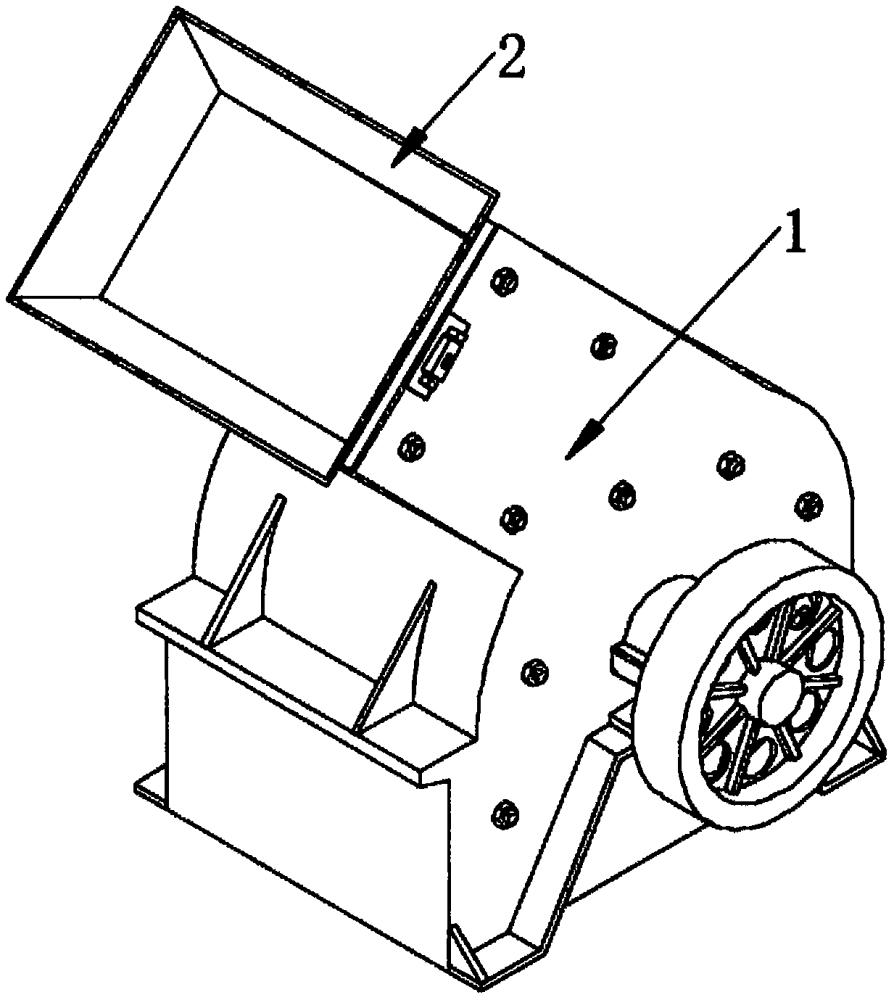 一種石料生產(chǎn)用粉碎裝置的制作方法