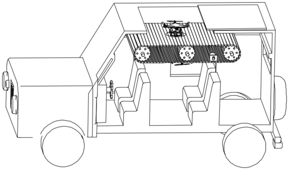 無人機停機平臺及車輛的制作方法