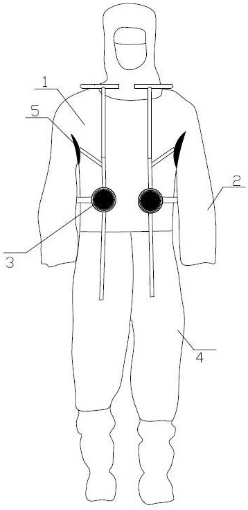 一種透氣型防靜電服的制作方法