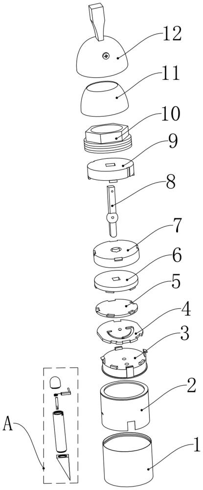 一種節(jié)水型水龍頭開關(guān)的制作方法