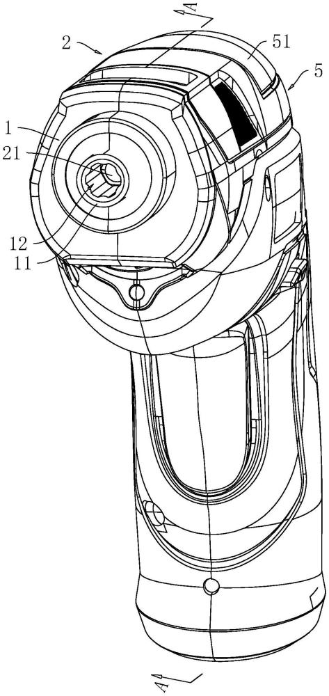 一種便于脫鎖的電動(dòng)螺絲刀及批頭更換方法與流程