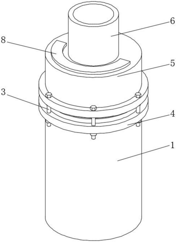 井下作业起喷管防溢装置的制作方法