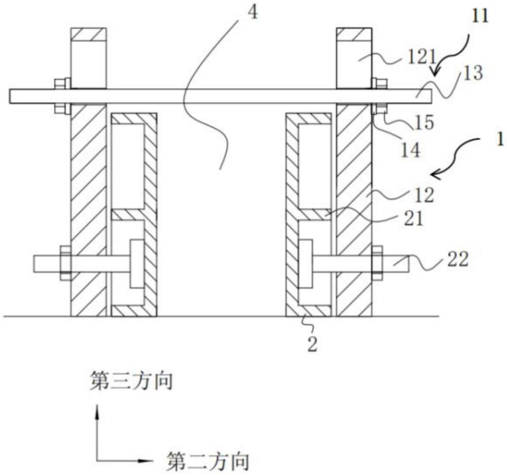 一种反坎浇筑的加固装置的制作方法