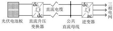 一种光伏电站直流升压变换器母线电容器老化故障预警方法