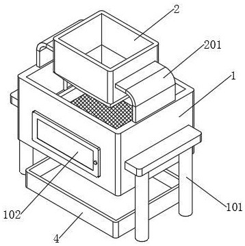 一种建筑施工用筛沙装置的制作方法