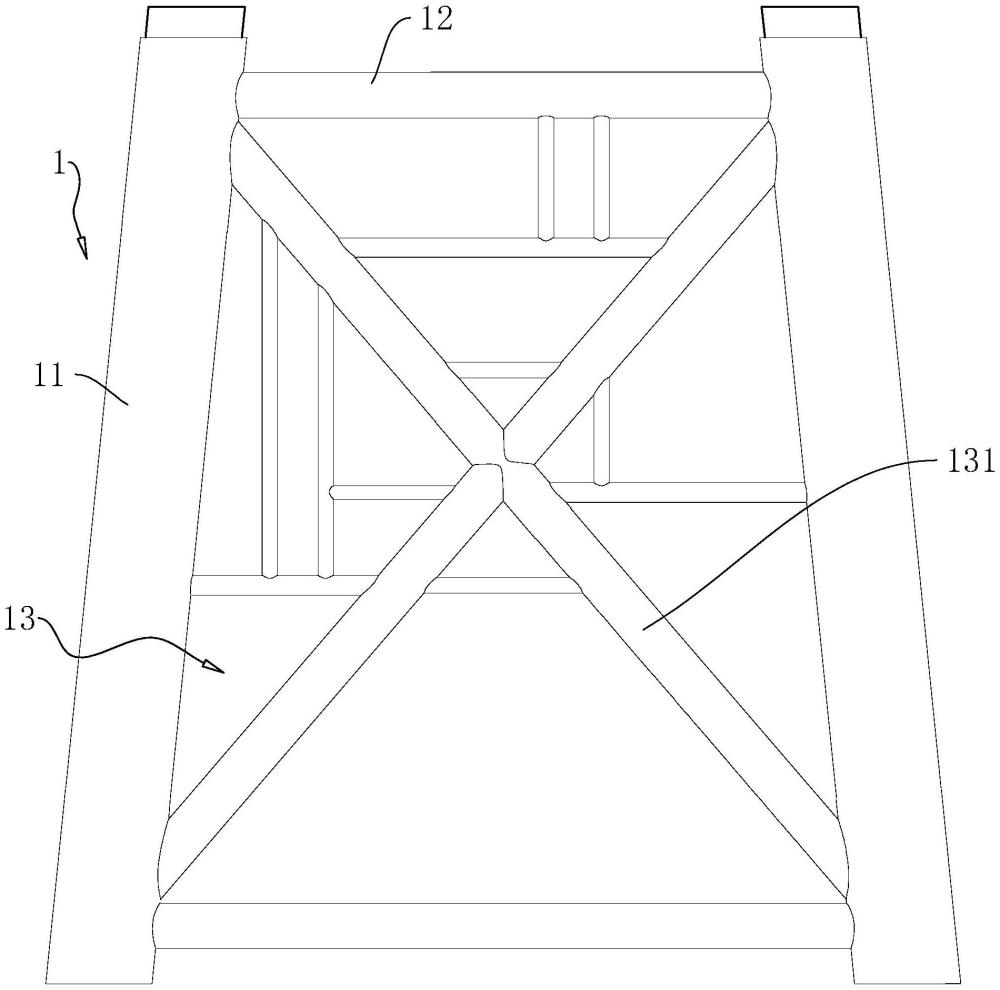 一种海上导管架斜桩套筒内钢管桩限位导向板的制作方法