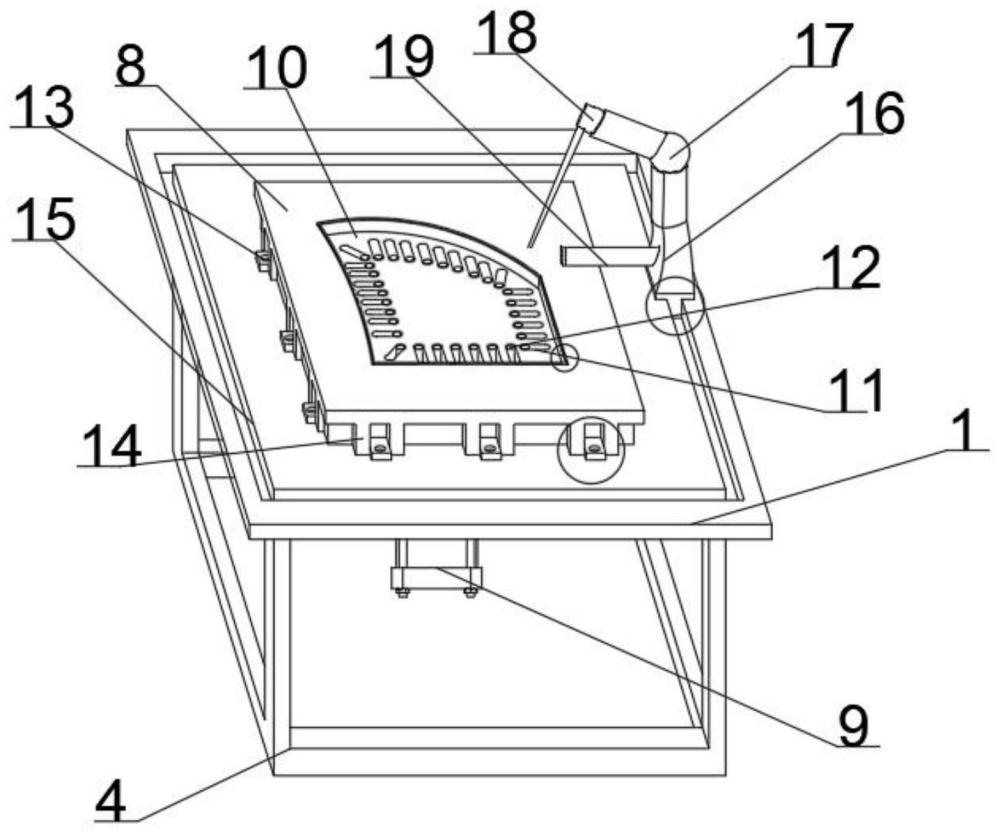 一种滑门外板翻边整形模具的制作方法