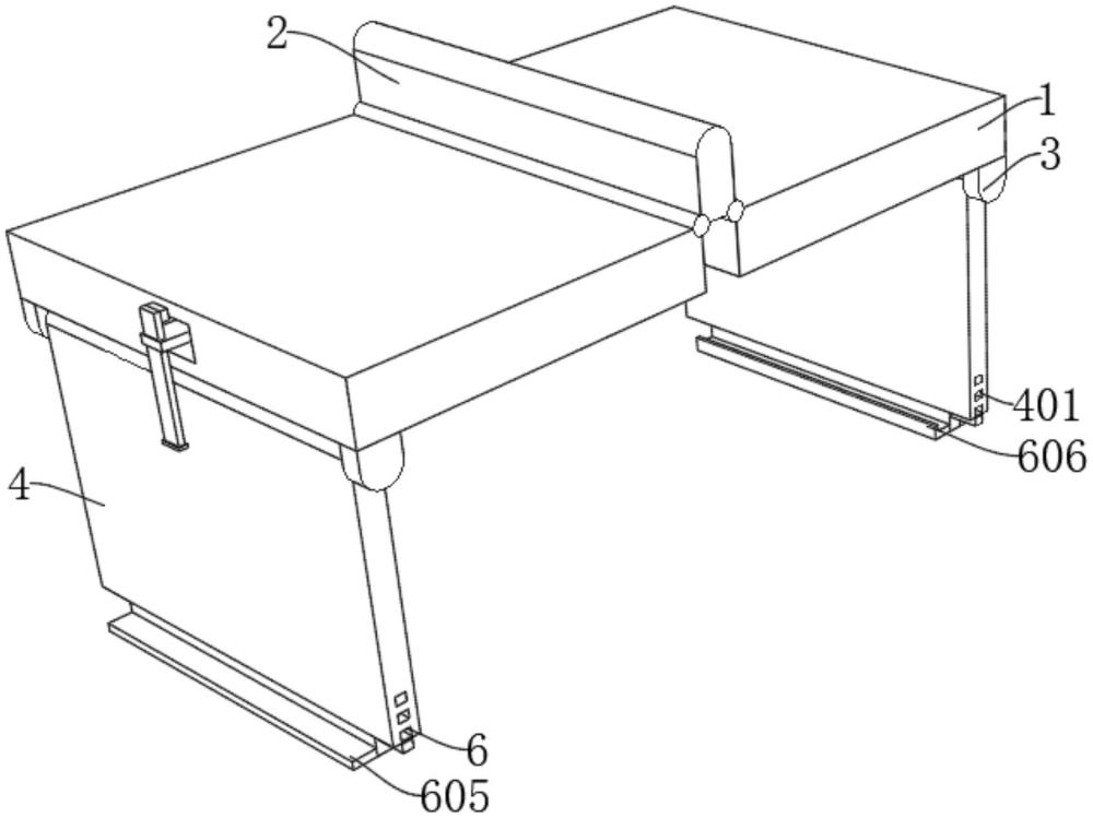 一种可折叠式乒乓球台的制作方法