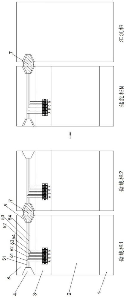 一种电力储能柜、汇流柜和电力储能系统的制作方法