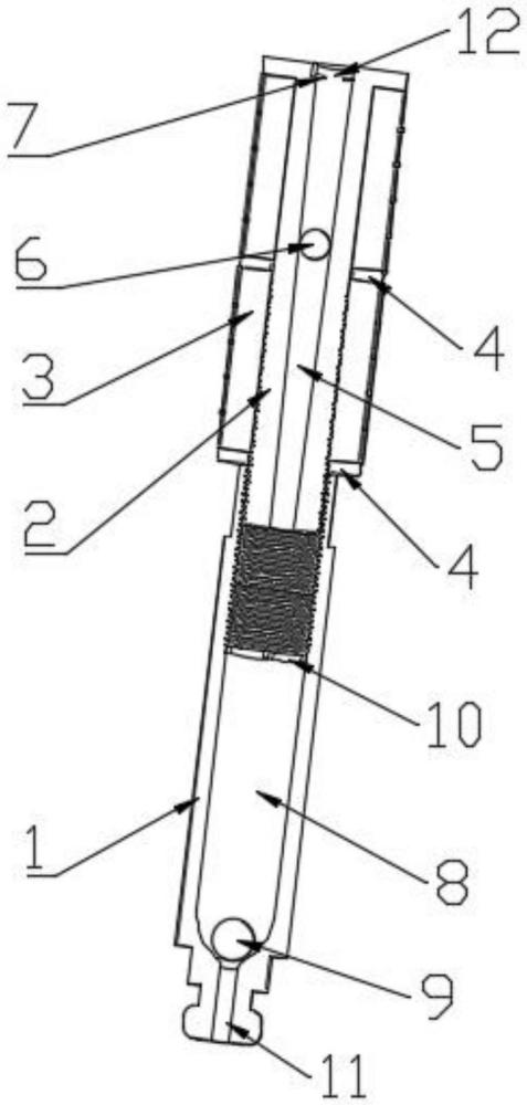 一种双止回阀建筑补漏用灌浆针头的制作方法