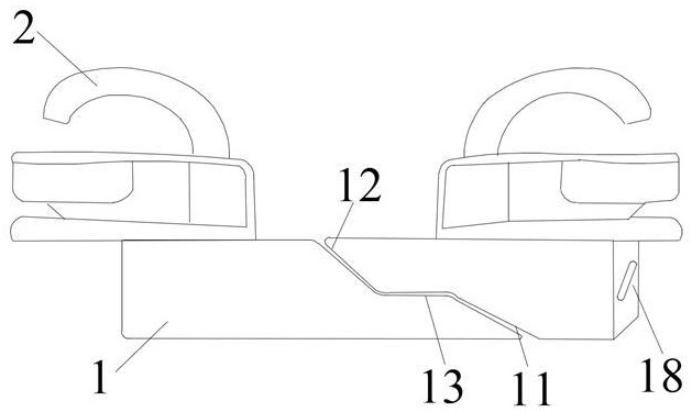 一种可一键开关且具有定位的防盗锁装置的制作方法