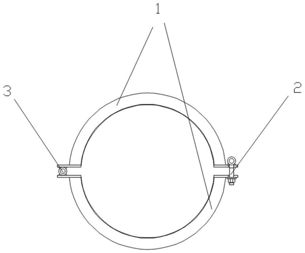 一種法蘭抱緊機構(gòu)的制作方法