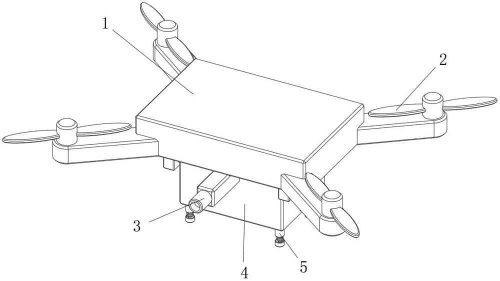 無人機高空噴涂料箱結構的制作方法