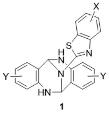 13-(苯并噻唑-2-基)-6,12-環亞胺二苯并[b,f][1,5]二氮雜環辛衍生物及其制備和殺菌活性