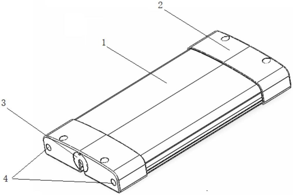 一種新三防平板燈具的制作方法